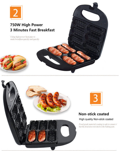 Home Hot Dog Roast Sausage Frying Kitchen Gadgets