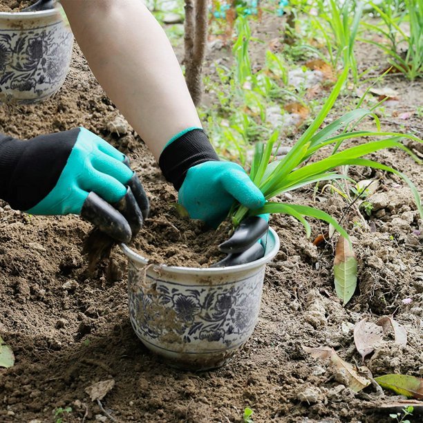 Breathable Garden Gloves With Waterproof Claws