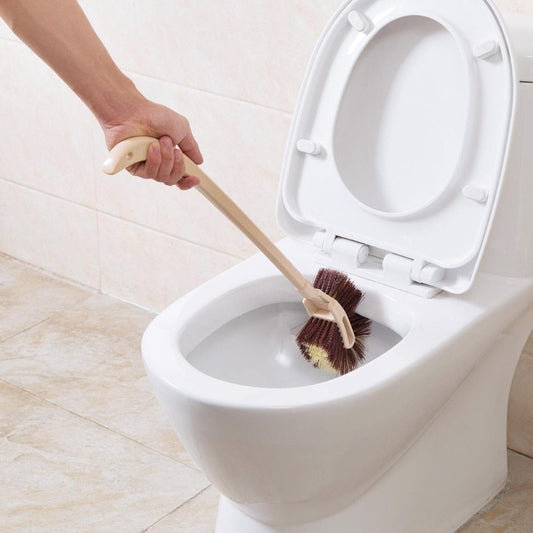 Imitation Long Wood Handle Toilet Brush