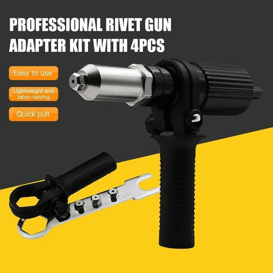 Electric Rivet Nail Drill Conversion Head