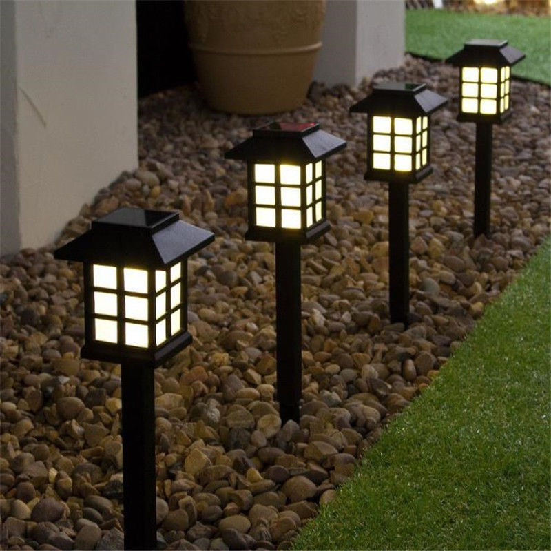 Square Solar Lawn Light