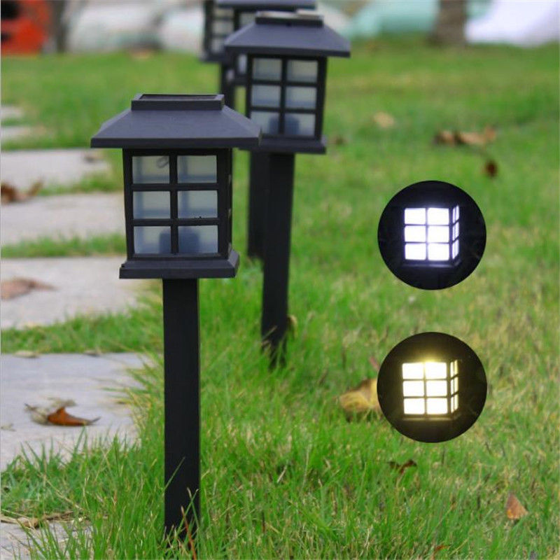 Square Solar Lawn Light