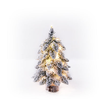 Small Flocking Mini Christmas Tree