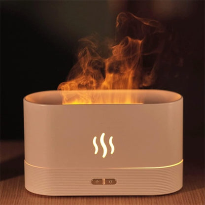 Aromatherape Fire Mist Diffuser Humidifier With 2 Brightness Auto-Off Function