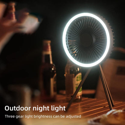 Dual-purpose Outdoor Tripod Fan