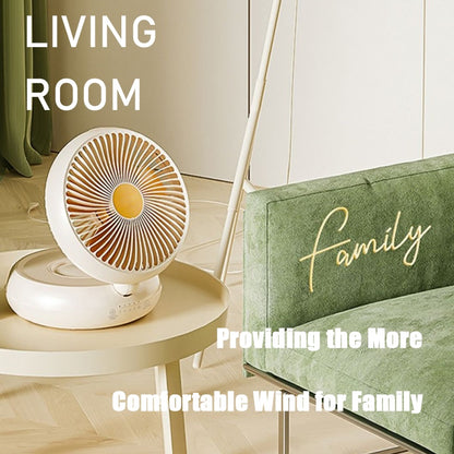 90 Foldable Ultra Quiet Remote Control Fan With Auto 4 Speeds Wind Oscillation