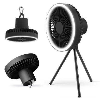 Dual-purpose Outdoor Tripod Fan