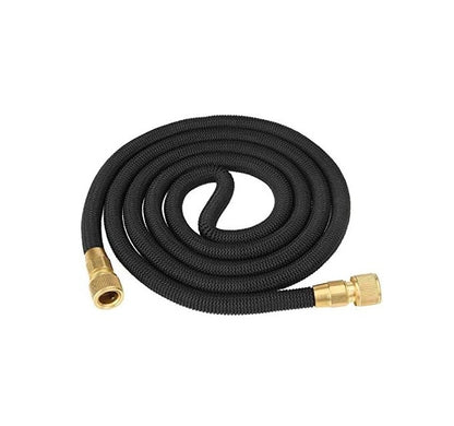 75 FT Expandable Garden Hose Pipe With Spray Gun Watering Kit