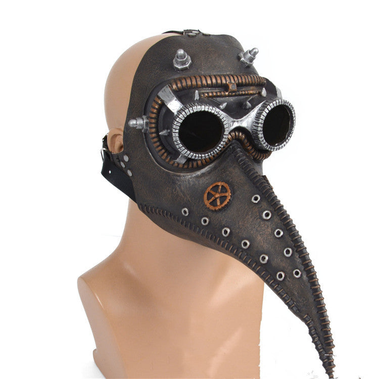 Steampunk Plague Doctor Beak Mask