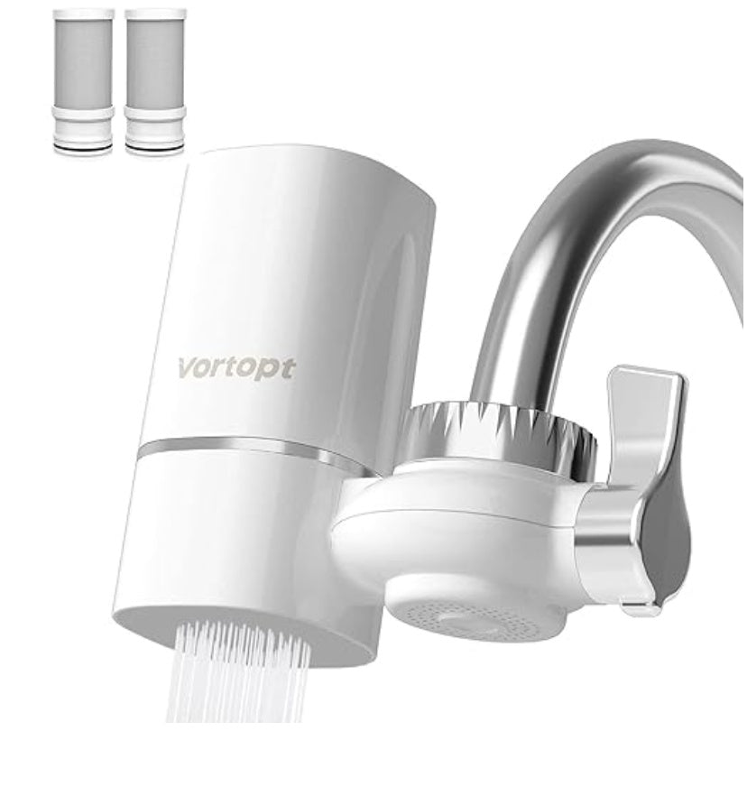 Vortopt Faucet Water Filter For Kitchen and Bathroom