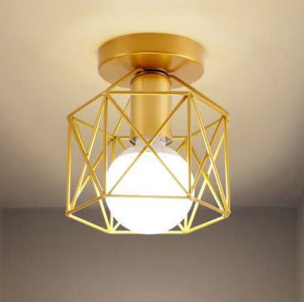 Simple Aisle Postmodern Balcony Ceiling Lamp