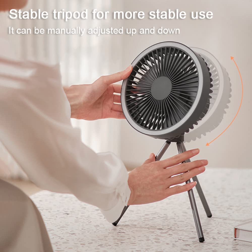 Dual-purpose Outdoor Tripod Fan