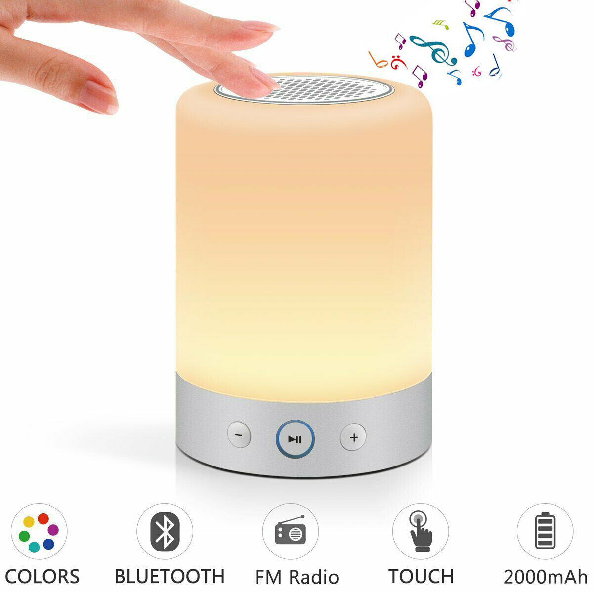 Wireless Control Color Changing Night Touch