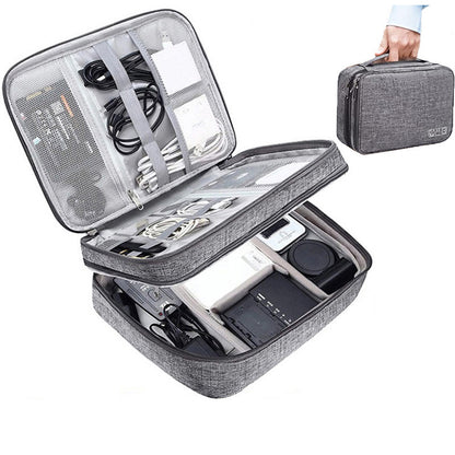 Portable Digital Waterproof Electronic Accessories Storage Bag