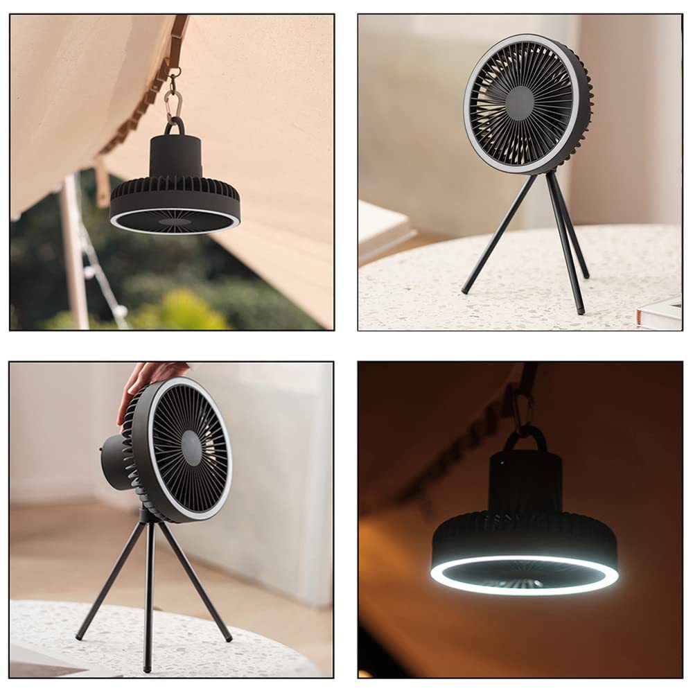 Dual-purpose Outdoor Tripod Fan